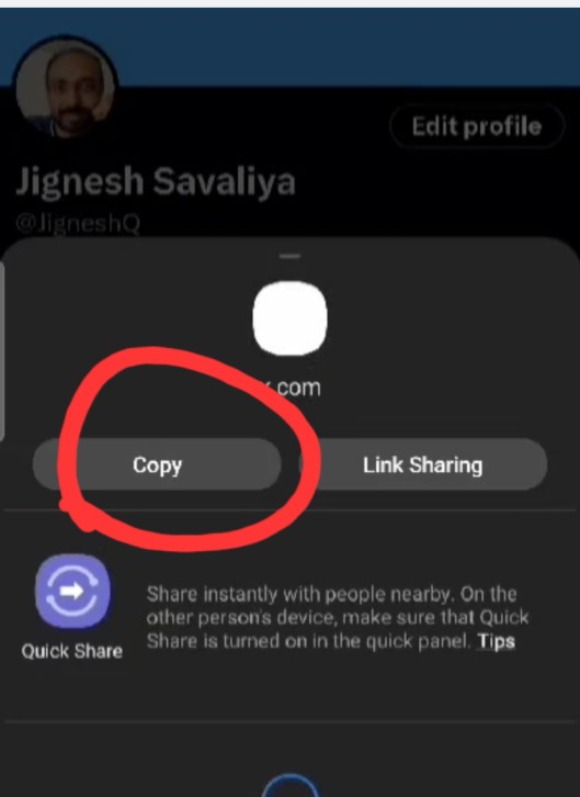X Profile - Step 4